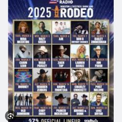 Rodeo Tickets For All Shows- Reba, Riley Green ,ARJ - Section 105 