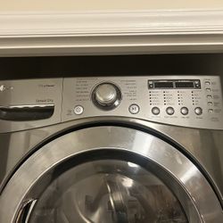 LG Stackable Washer & Dryer Silver Energy Performance
