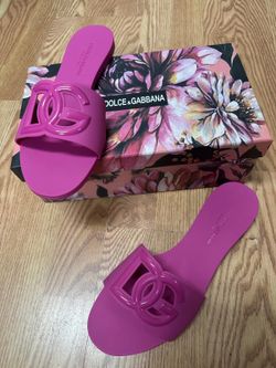 Dolce & Gabbana Bianca DG-logo slides