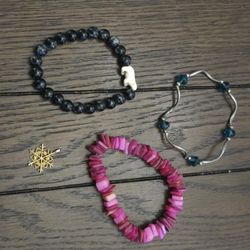 Bracelets & Snowflake Charm