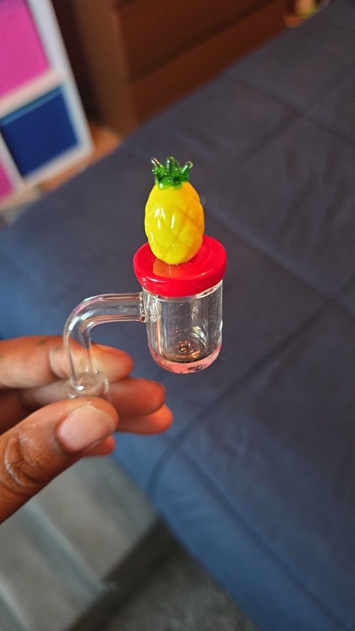 Pineapple Carb Cap W/ Banger