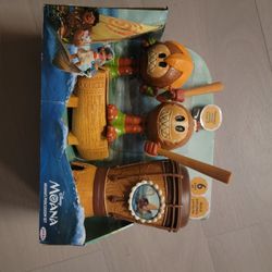 Disney Moana's 6 Piece Percussion Set Kids Toy Drums Musical Instruments
