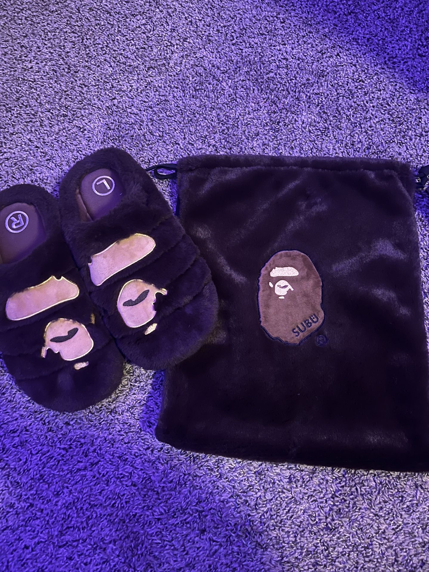 Bape X Subu Slides