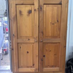 Holmes Solid Pine armoire 