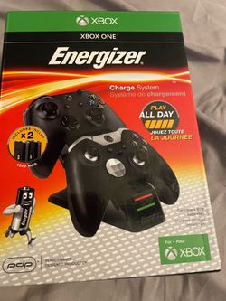 NEW PDP 0018 Energizer 2X Charge System for Xbox One Controller  For Xbox all of them  energizer charger remotes