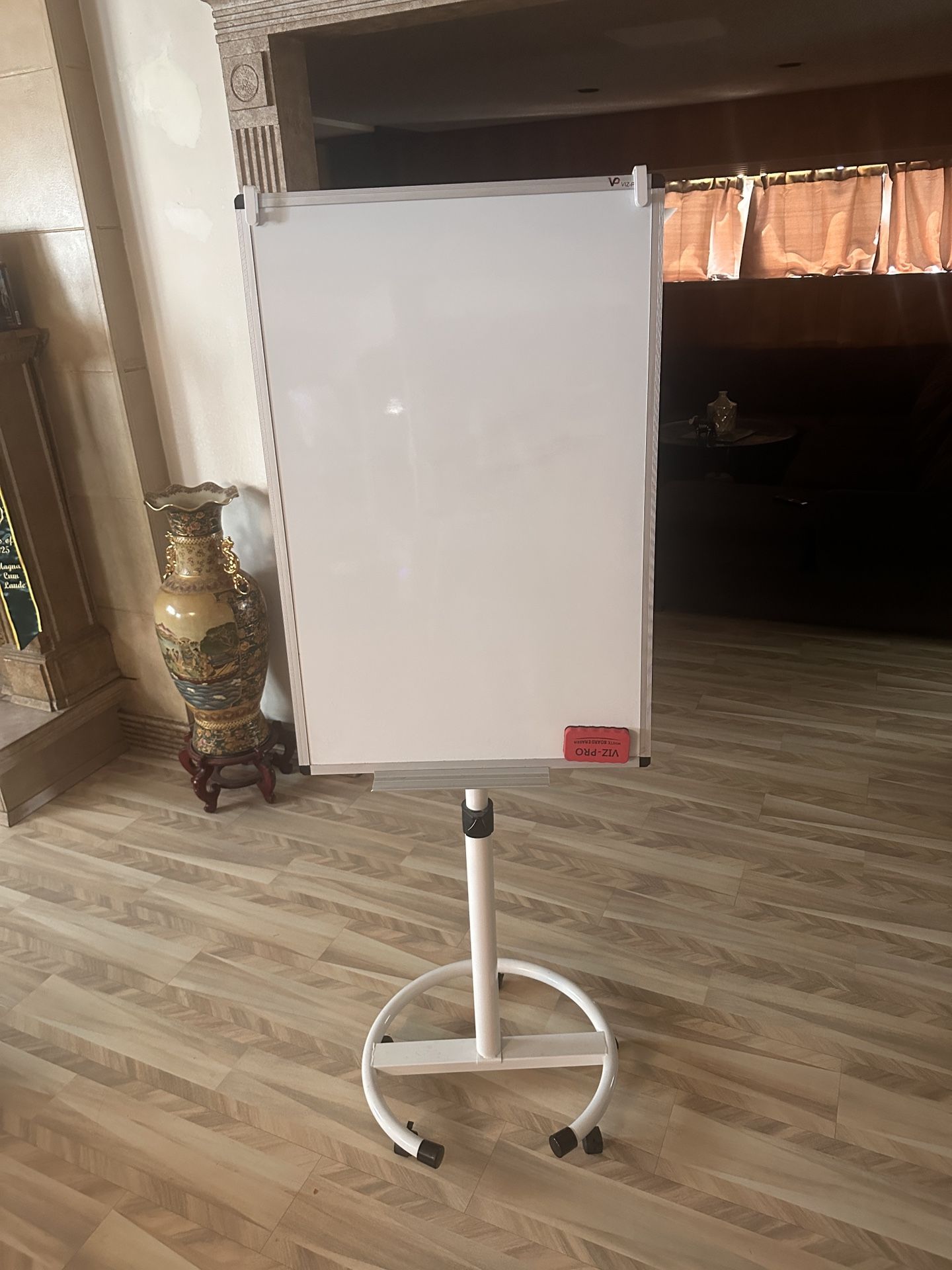Standing White Board On Wheels 36x24