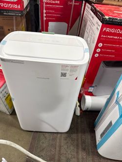 Frigidaire 3-in-1 Connected Portable Room Air Conditioner with Supplemental Heat 14,000 BTU (ASHRAE) / 10,000 BTU (DOE)