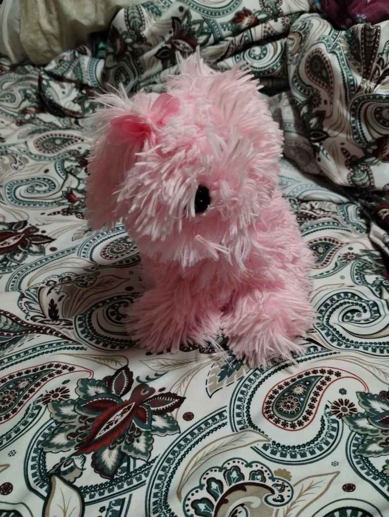 Brand New Cute Pink Dog