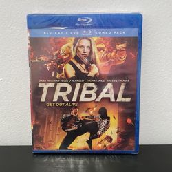 Tribal Blu-Ray + DVD Combo NEW SEALED Military Action Tribe Movie 2020 Unrated