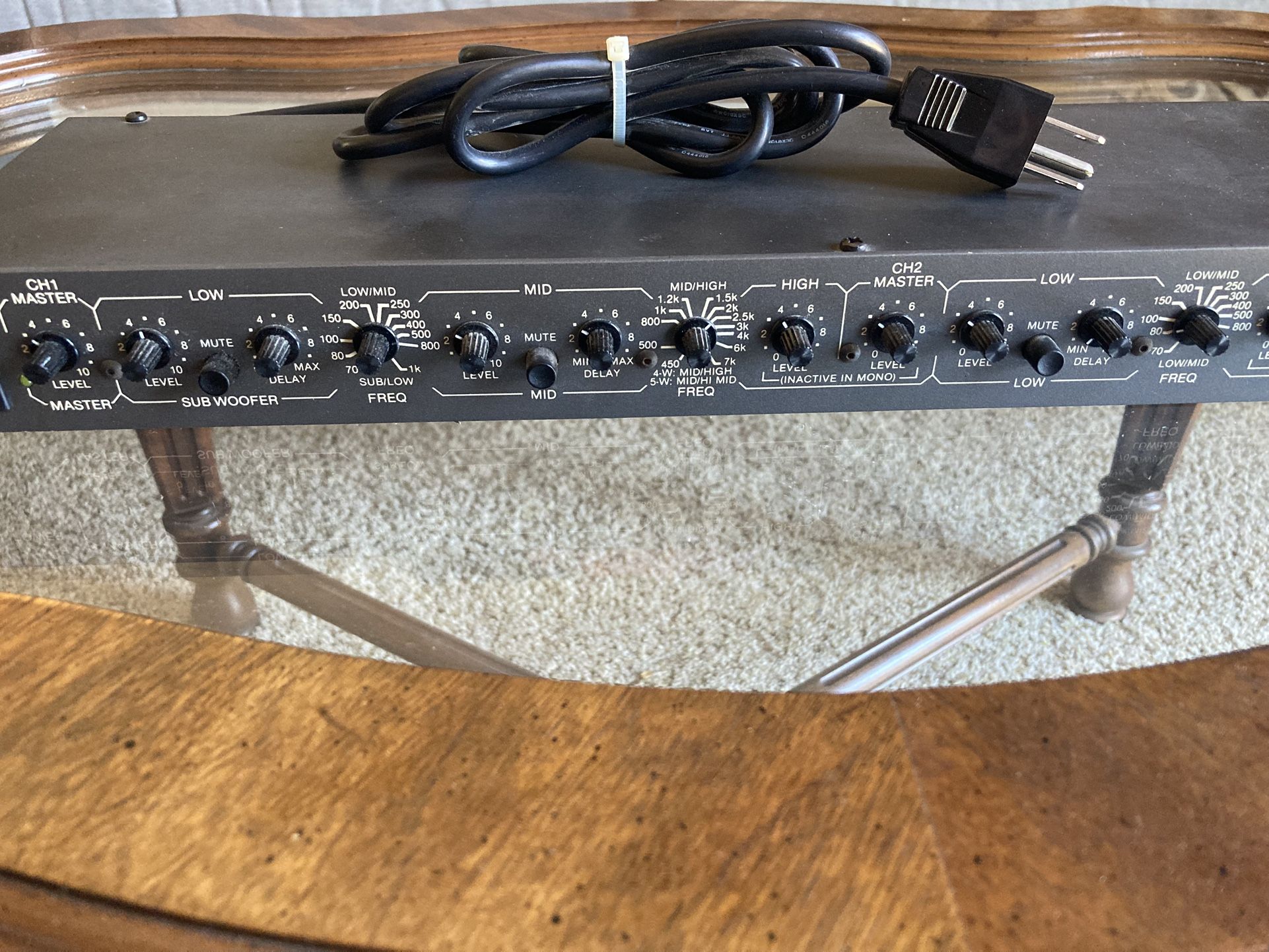 Rane AC 23 Crossover with Manuals