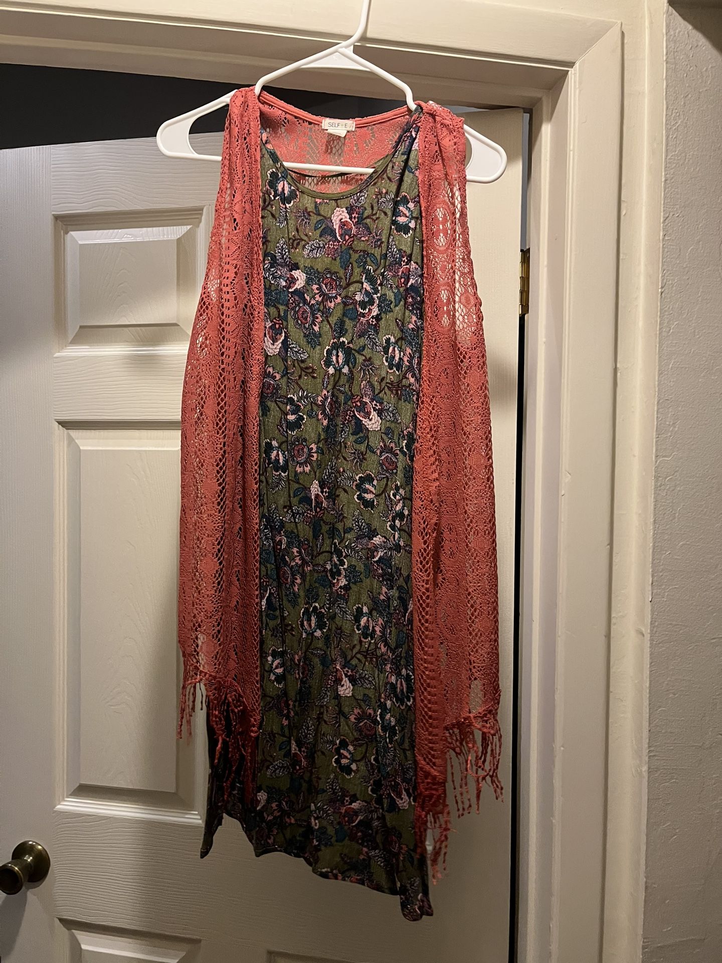olive green short dress