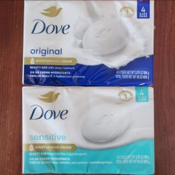 Dove Bar Soap 4pk