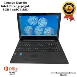 Lenovo G50-80, Intel Core i3, 8GB, 128GB SSD "H91681"