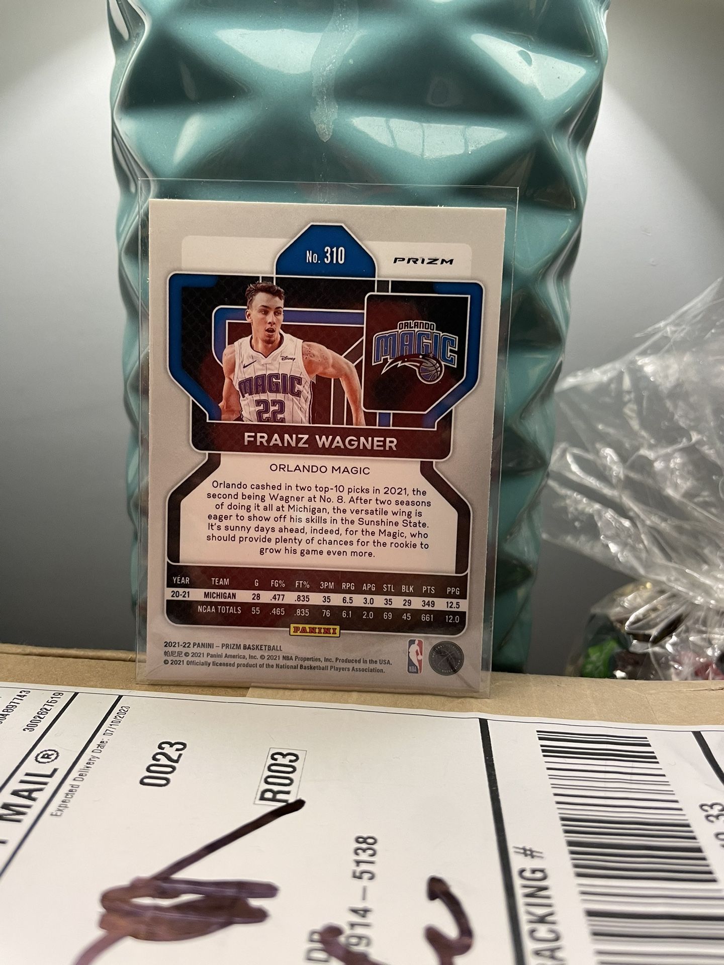 Franz Wagner Silver Prizm CENTERED Franz Wagner Silver Prizm CENTERED