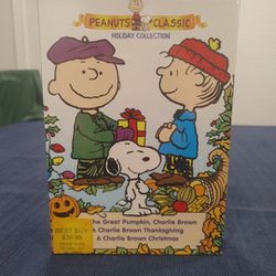 Peanuts - Classic Holiday Collection Gift Set (DVD, 2000, 3-Disc Set)