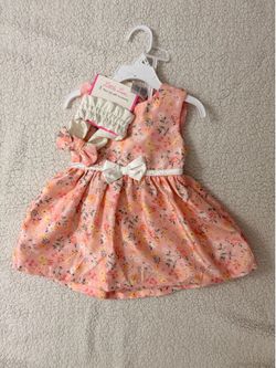 Floral dress - 18 months
