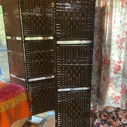 4-panel folding Screen