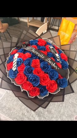 Ribbon roses