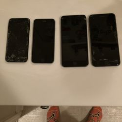 4 iPhones Not Working For Sale