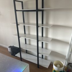Black And White Book Shelf