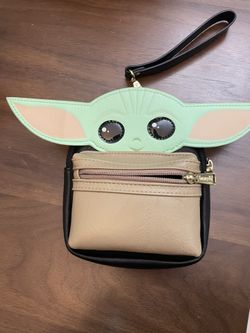 Loungefly Mini Backpack Purse Baby Yoda Grogu