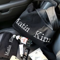 MARTIN KIM canvas tote bag