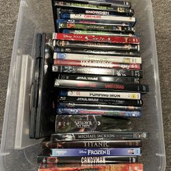 30 Blu-Ray/Dvd Movie Lot 