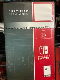 Assassins Creed 3 Switch