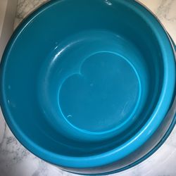Blue Dog /Cat Food Or Water bowl