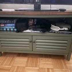 Green TV Stand