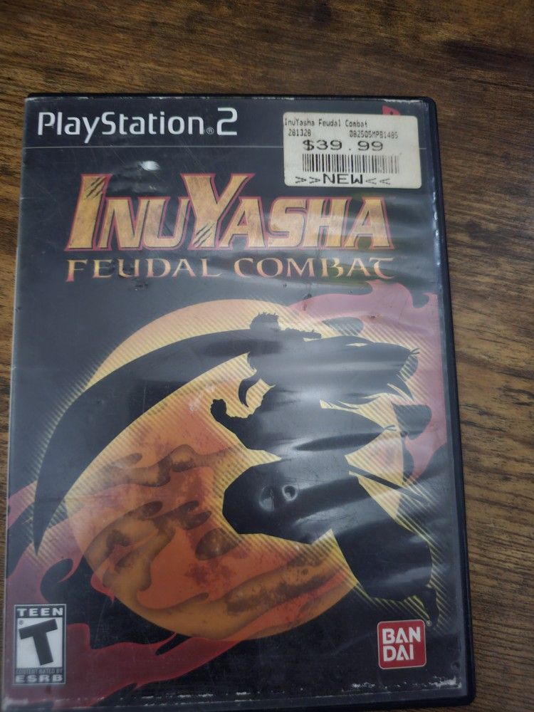 Inuyasha Feudal Combat PS2