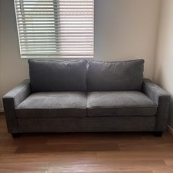 Gray sofa 
