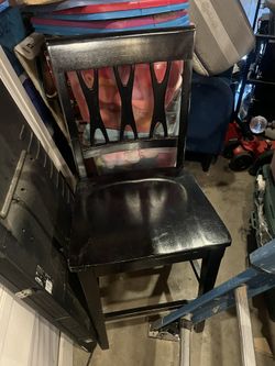 2 Wooden Barstools