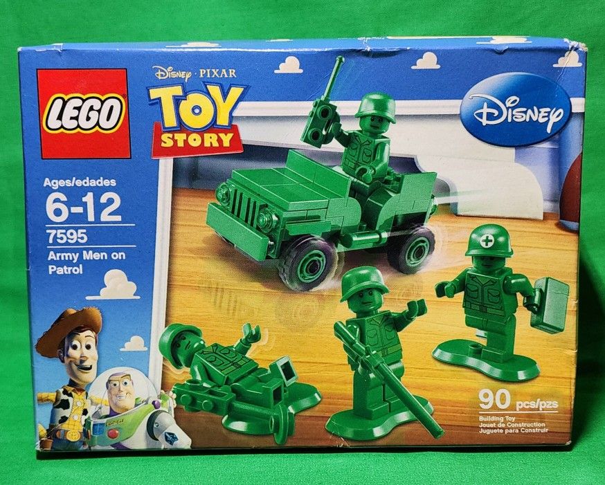 LEGO 7595 TOY STORY Army Men On Patrol