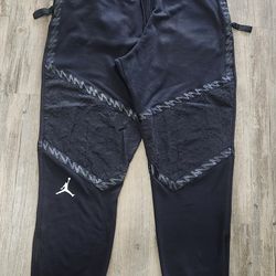 Jordan Dri-FIT Zion Fleece jogger Pants Men's Size 2XL drawstring DH0584-011.