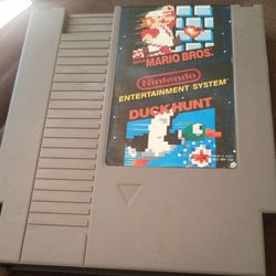 Original Nintendo - Mario Bros. Duck Hunt - Good Condition
