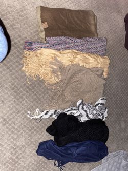 Multiple Women Scarves