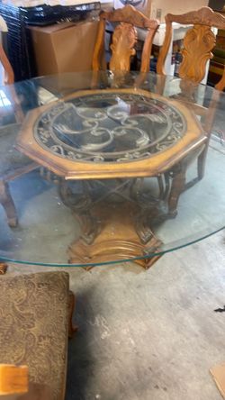 Glass table