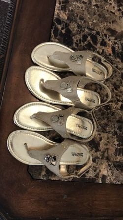 Authentic MK sandals size 2 and 3! Brand new negotiable