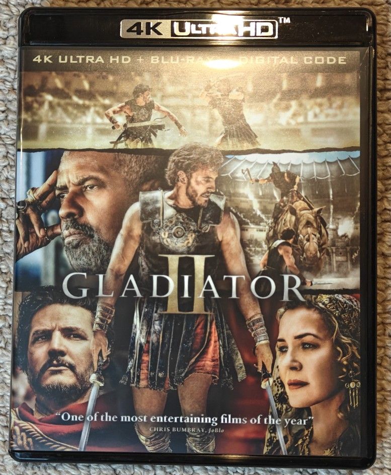 Gladiator II Movie - 4K Digital Movie Digital Code