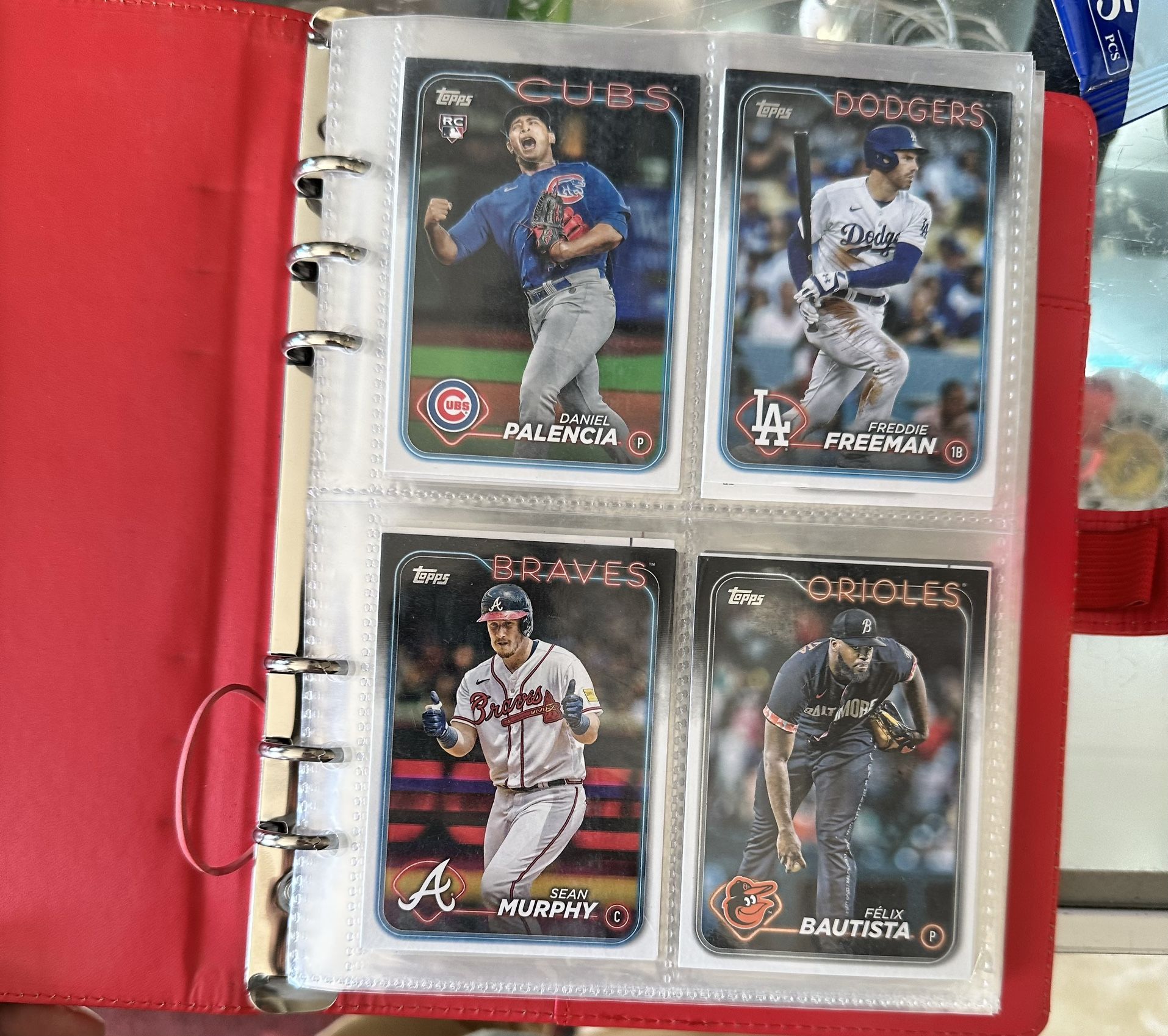 $25 Binder Full of Baseball Cards