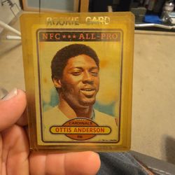 OTTIS ANDERSON Rookie Card