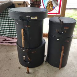 Humes and Berg Fibre hard drum cases