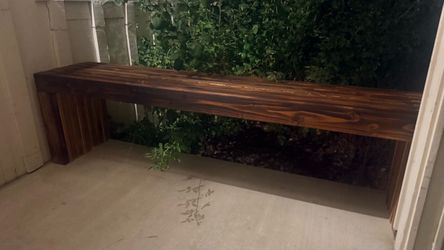 WOOD BENCH
