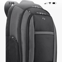 Solo New York Laptop Backpack For Travel And Work