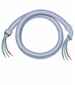 1/2 in. x 6 ft. PVC Conduit Cable Whip