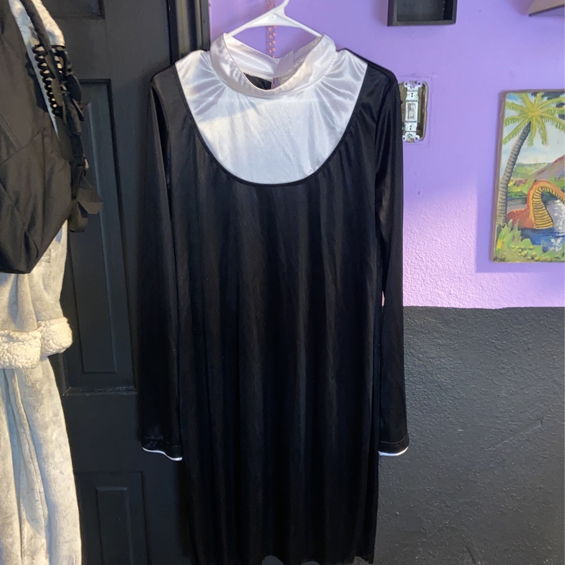 Halloween costume Nun Dress
