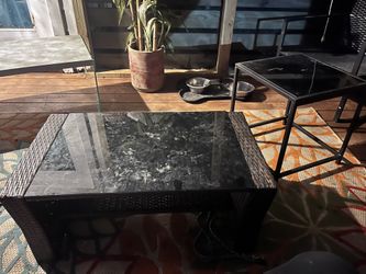 Patio table set