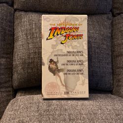 Indian Jones Trilogy trilogy Box Set VHS