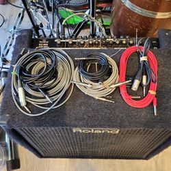 Various Instrument And Mic Cables